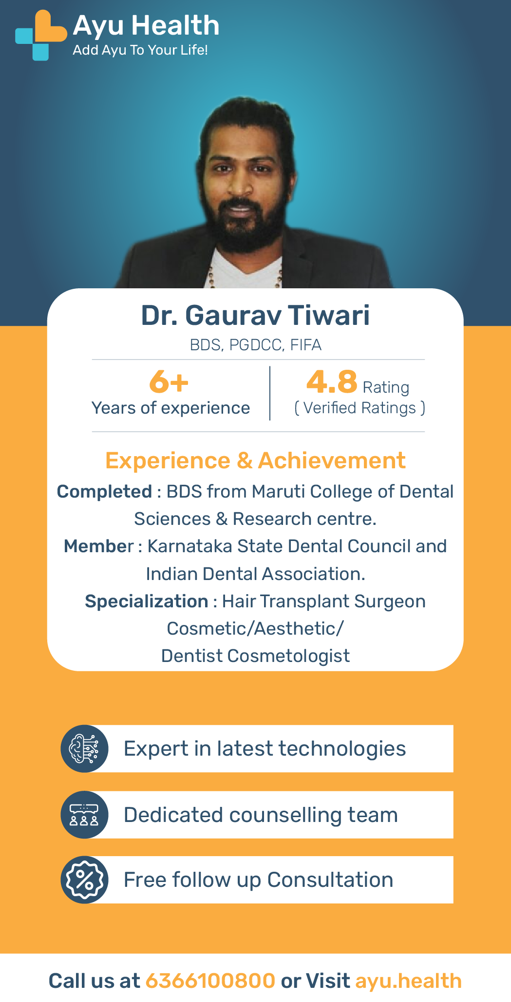 Top Doctors at 993, Bannerghatta Main Rd, Vijaya Bank Layout, Bilekahalli,  Bengaluru, - Ayu Health Hospitals